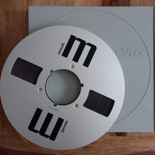 Tonbandspule maxell 5 - maxell, 26,5