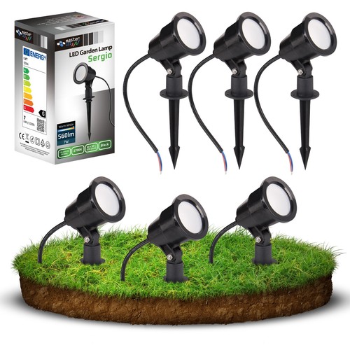 3er set led außenleuchte - 3er,