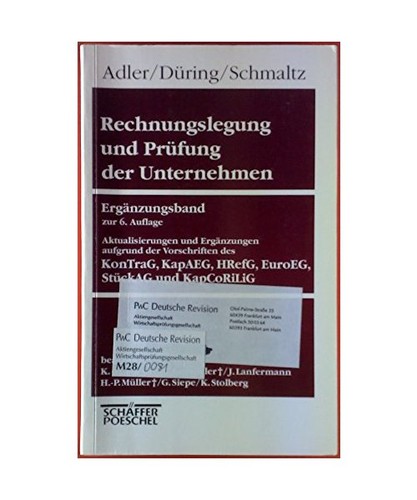 Rechnungslegung und prüfung - rechnungslegung,