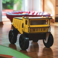 Holzspielzeug-Laster Lastwage