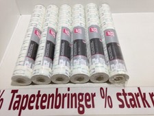 Vliestapete AS 6x 35118-1 (6Rollen) Rautenmuster Creme Blau Grau Restposten