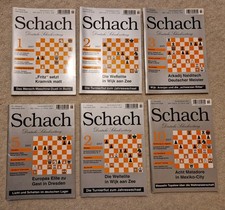 Schach Die Zeitschrift mit Tradition und Anspruch 6 Hefte aus 2007