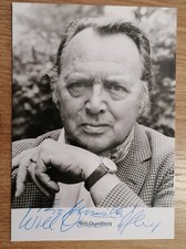  Autogramm Will Quadflieg(1914-2003),Deutscher Schauspieler
