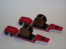 Wiking Ersatzteile für Bastler No.25: 2x Schwertransport Auflieger m. Kabelrolle