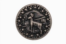 5 Stück altsilberne