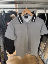 Armani Poloshirt Gr  M Farbe Weiß / Blau Boss Np: 119€ Hemd