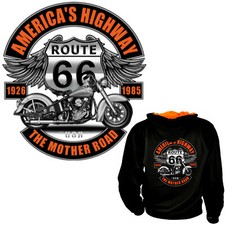 Biker Jacke Kapuzen Hoodie