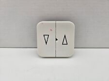 Merten Atelier M1 Basis System alt polarweiß Rollladen Jalousie Wippe mit Pfeil