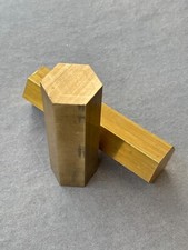 Ms58 Messing Sechskant Stange Vollmaterial 46 mm  - verschiedene Längen