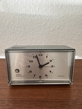 Emes Wecker 60er 70er Jahre Dunkelgrün Vintage Retro Mid Century Design Uhr