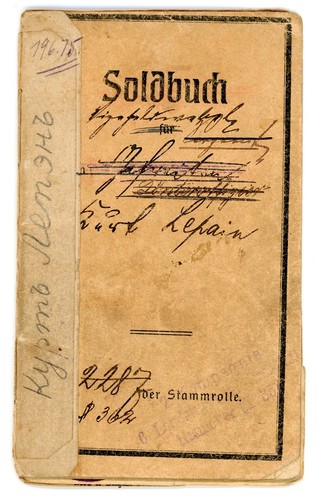 Soldbuch geheime feldpolizei - soldbuch,