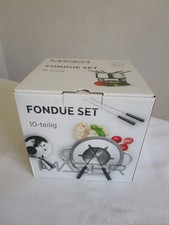 Mäser Fondue 10 tlg NEU plus Sicherheits Brennpaste kompakt induktion