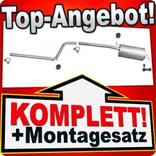 Auspuff für caddy iii 2 - auspuff,