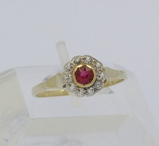 ♦♦ Ring in 14 kt 14k 585er