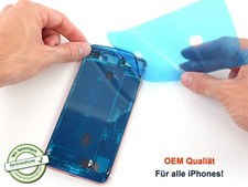 iPhone Display / Backcover Kleberahmen Wasserdichtes Klebepad - Alle Modelle!