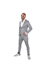 Anzug Psychedelic schwarz