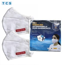 2x Mundschutzmaske Nanosilber