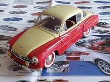 WARTBURG 311 COUPE RED / CREME - REVELL AG 2001 ☆ 1:18 ohne OVP GEBRAUCHT  !