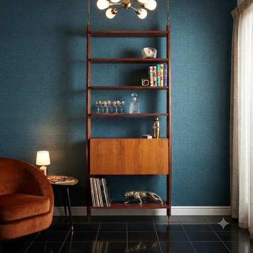 Vintage bücherregal - vintage,