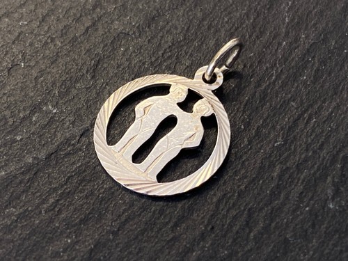 Anhänger 835 silber punziert - silber,