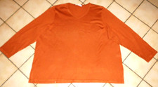 CHALOU Damenpullover Größe 54 Rostbraun Baumwolle/Polyacryl