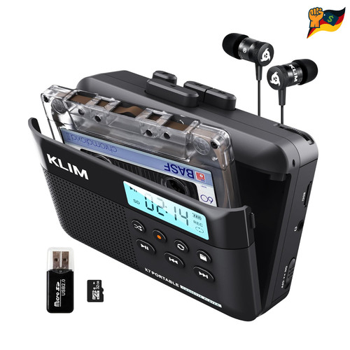 Klim kassettenrekorder - k7,