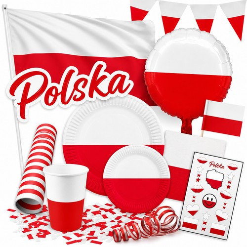 Polen party geschirr - party, deko