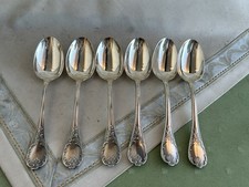Sechs schönes Silber