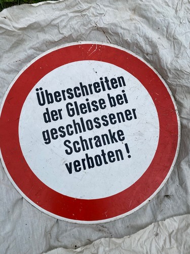 Altes verkehrsschild - altes,