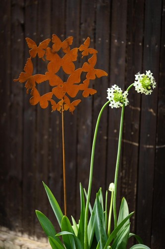 Gartenstecker schmetterlinge - gartenstecker,