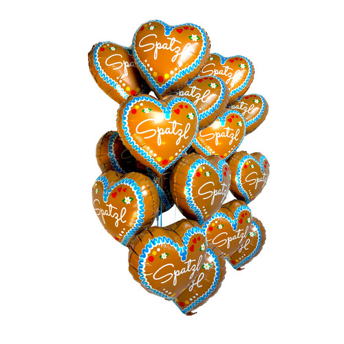 10x heliumballon folienballon - 10x,