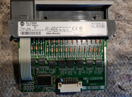 Allen bradley slc - 500, input