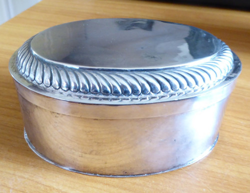 Deckeldose silber um 1700 - -,