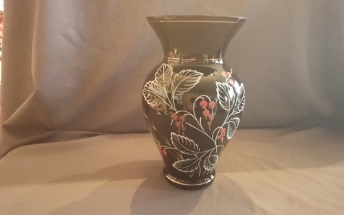 Große glas vase hyalith - große,