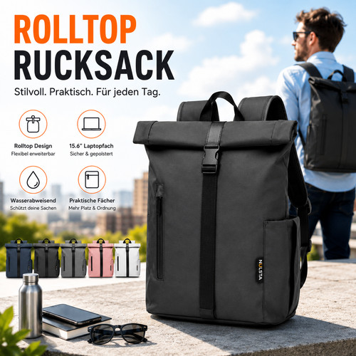 Rolltop rucksack wasserdicht - rucksack,