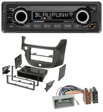 Blaupunkt Bluetooth DAB MP3 USB Autoradio für Honda Jazz (ab 2009) dunkelgrau