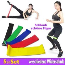 Widerstandsband Fitnessband Yoga Gym Pilates Krafttraining elastisch Übungsband