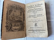 Antikes Kochbuch von 1828 –