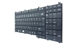 DE Schwarz Tastatur MATT