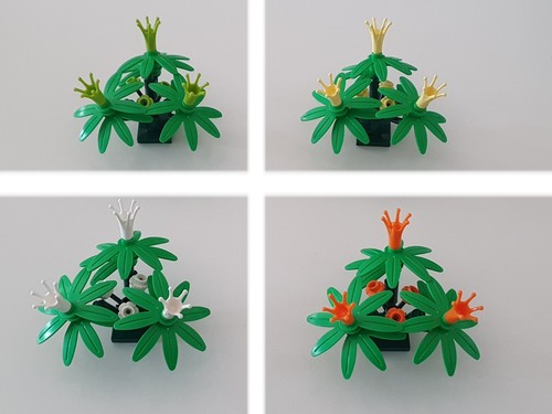 Lego blume mit krone - krone, blüte