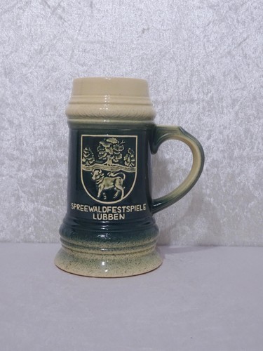 Ddr keramik bierkrug - ddr,