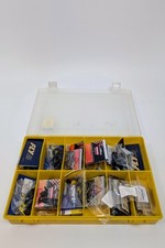 Slotcar Ersatzteilbox – Carrera GO!!!/Exclusiv, FLY, Ninco, Scalextric – Konvolu