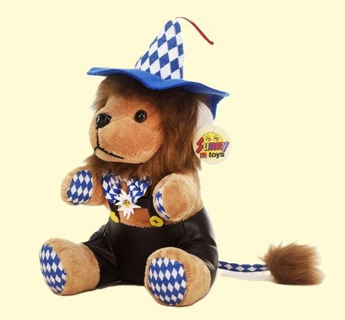 Bayerischer löwe plüsch - löwe,,