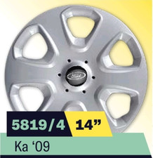 4 x FOR FORD KA 2009 09 5819/4