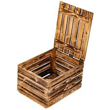 2 x neue GEFLAMMTE TRUHEN