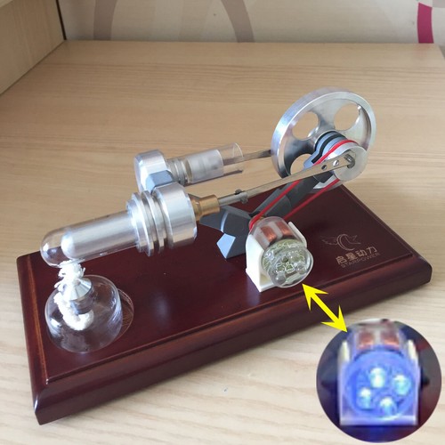 Hot air stirling engine model - stirling,