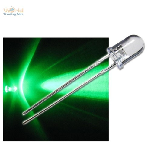 Led blinkend 5mm grün - 10,