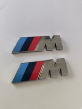 Original BMW M Embleme 2x Kotflügel