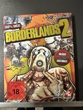 PlayStation 3 Borderlands 2 Pappschuber USK 18 Sehr Gut Zustand