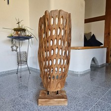 Teak Wurzelholz Skulptur Asia